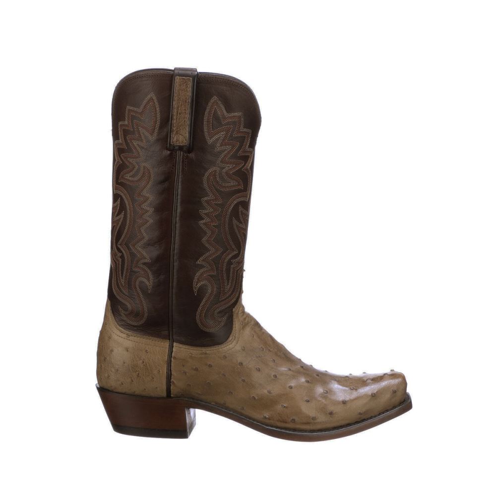 Lucchese Dante - Olive + Chocolate