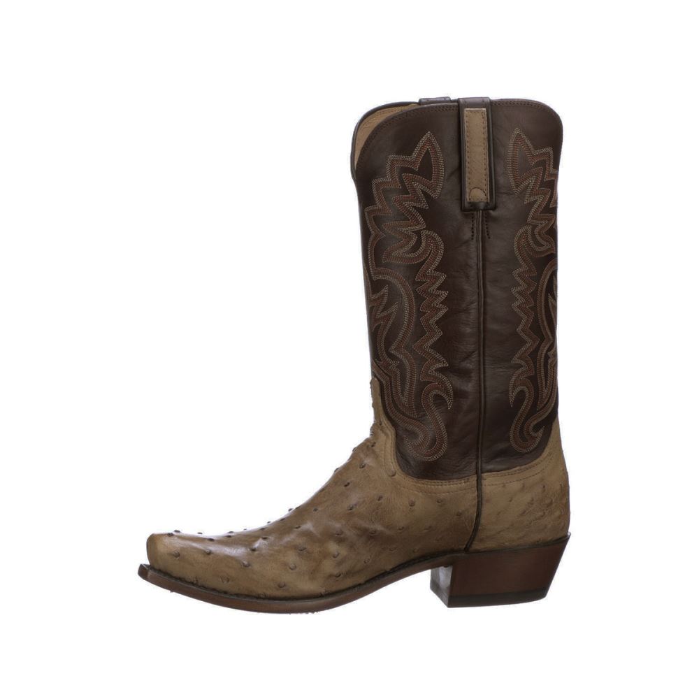 Lucchese Dante - Olive + Chocolate