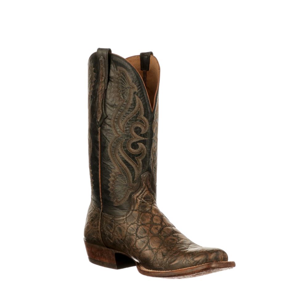 Lucchese Roy - Tan + Cognac