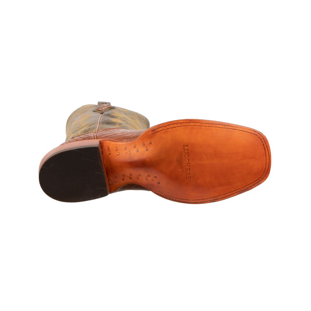 Lucchese Mayor - Dark Cognac