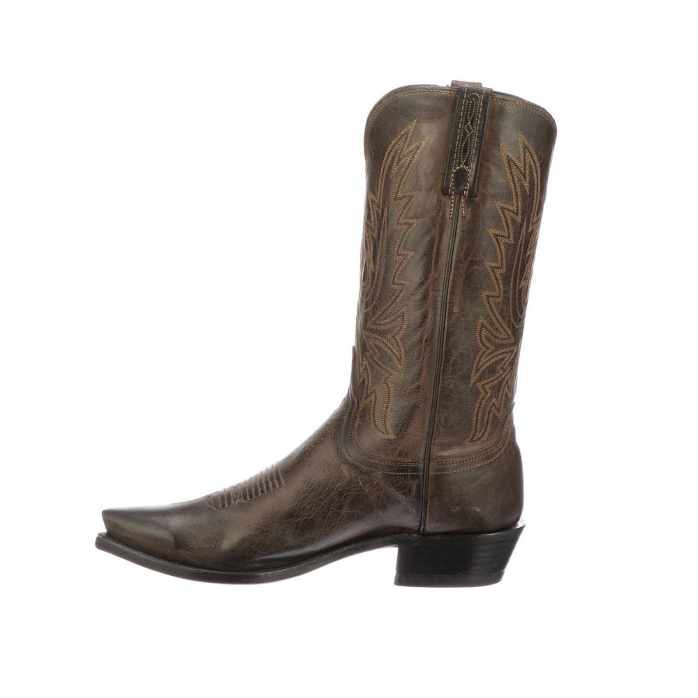 Lucchese Corbin - Chocolate + Mad Dog Goat