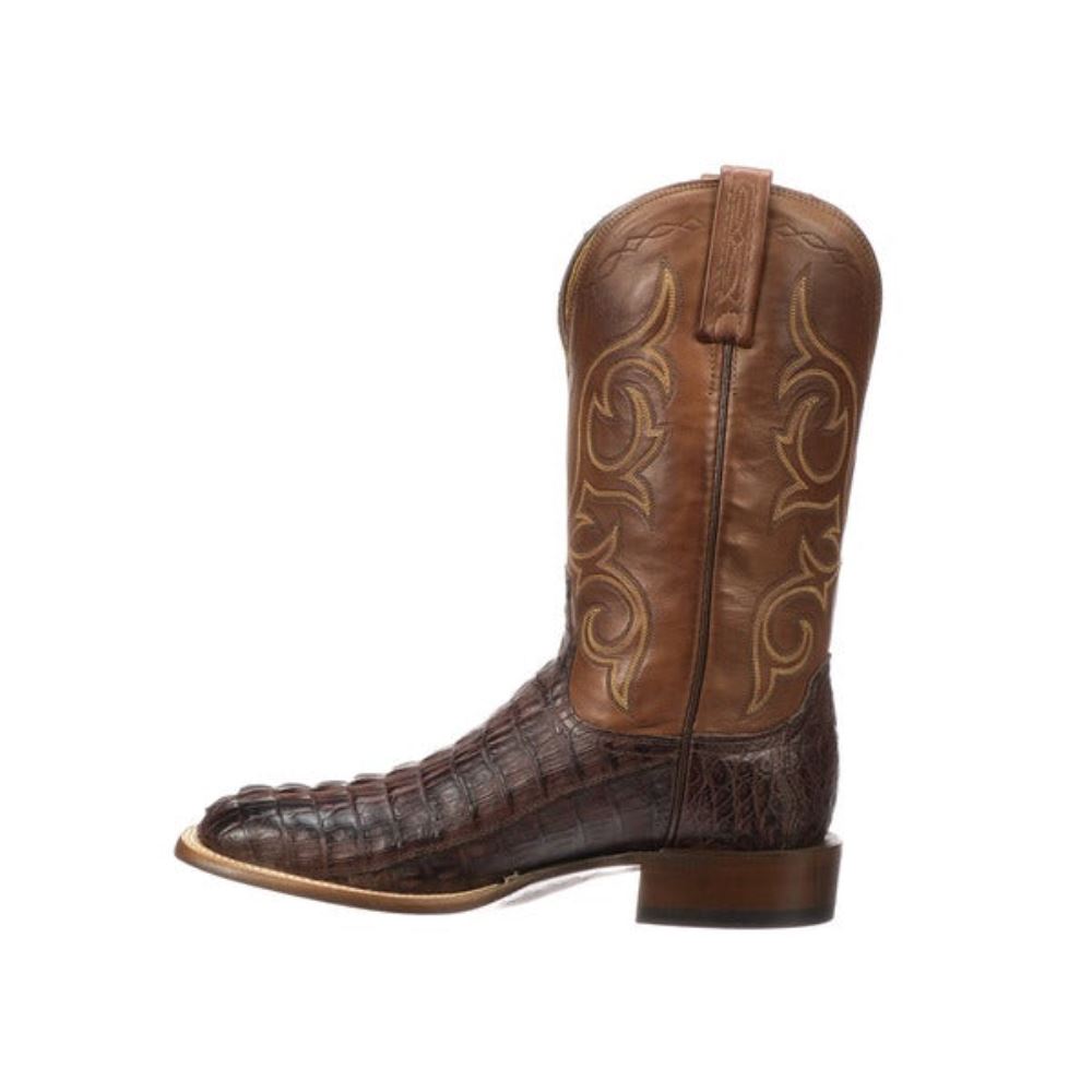 Lucchese Haan - Barrel Brown + Chocolate