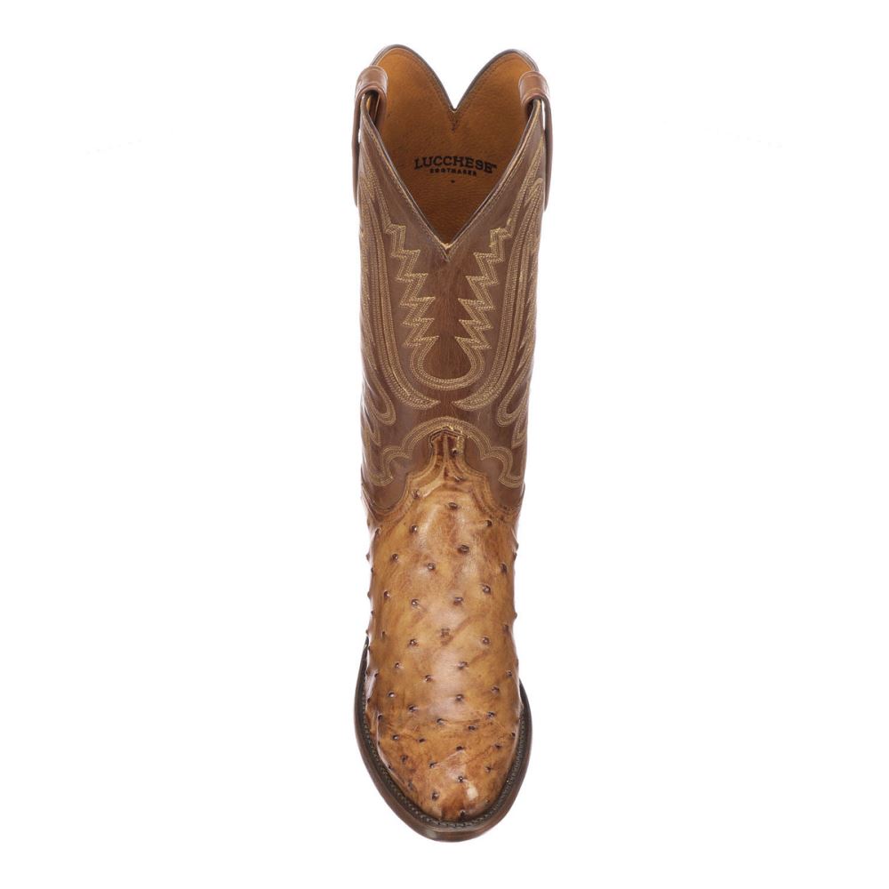 Lucchese Luke - Barnwood + Tan