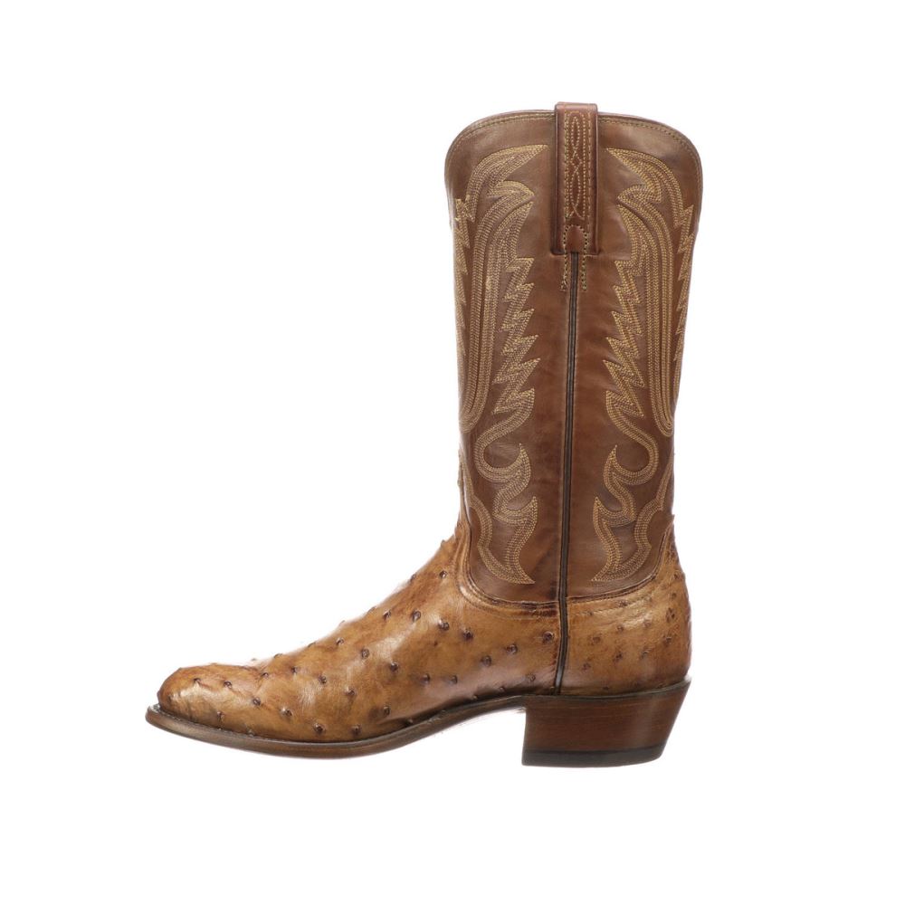 Lucchese Luke - Barnwood + Tan