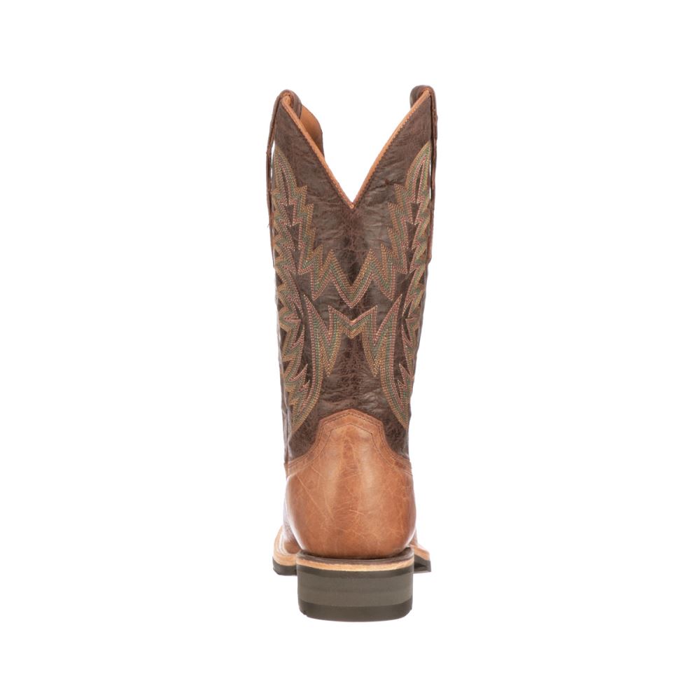 Lucchese Rudy - Tan + Chocolate