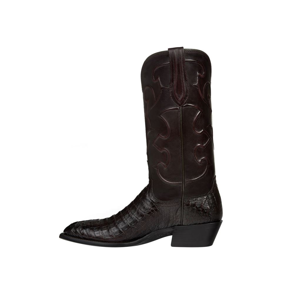 Lucchese Charles - Black Cherry + Cordovan