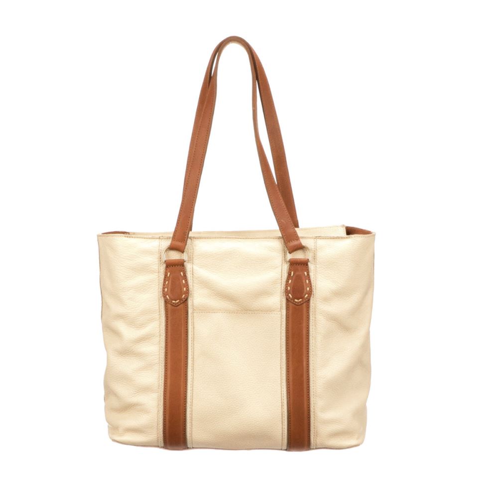 Lucchese Frances Carryall Tote - Bone