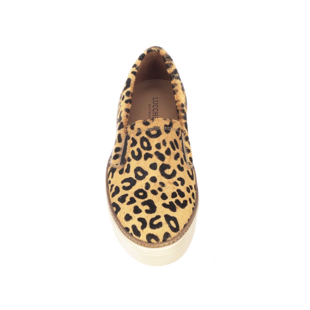 Lucchese Women's After-Ride Slip On - Leopard