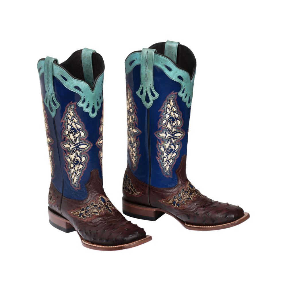 Lucchese Amberlyn - Sienna + Navy