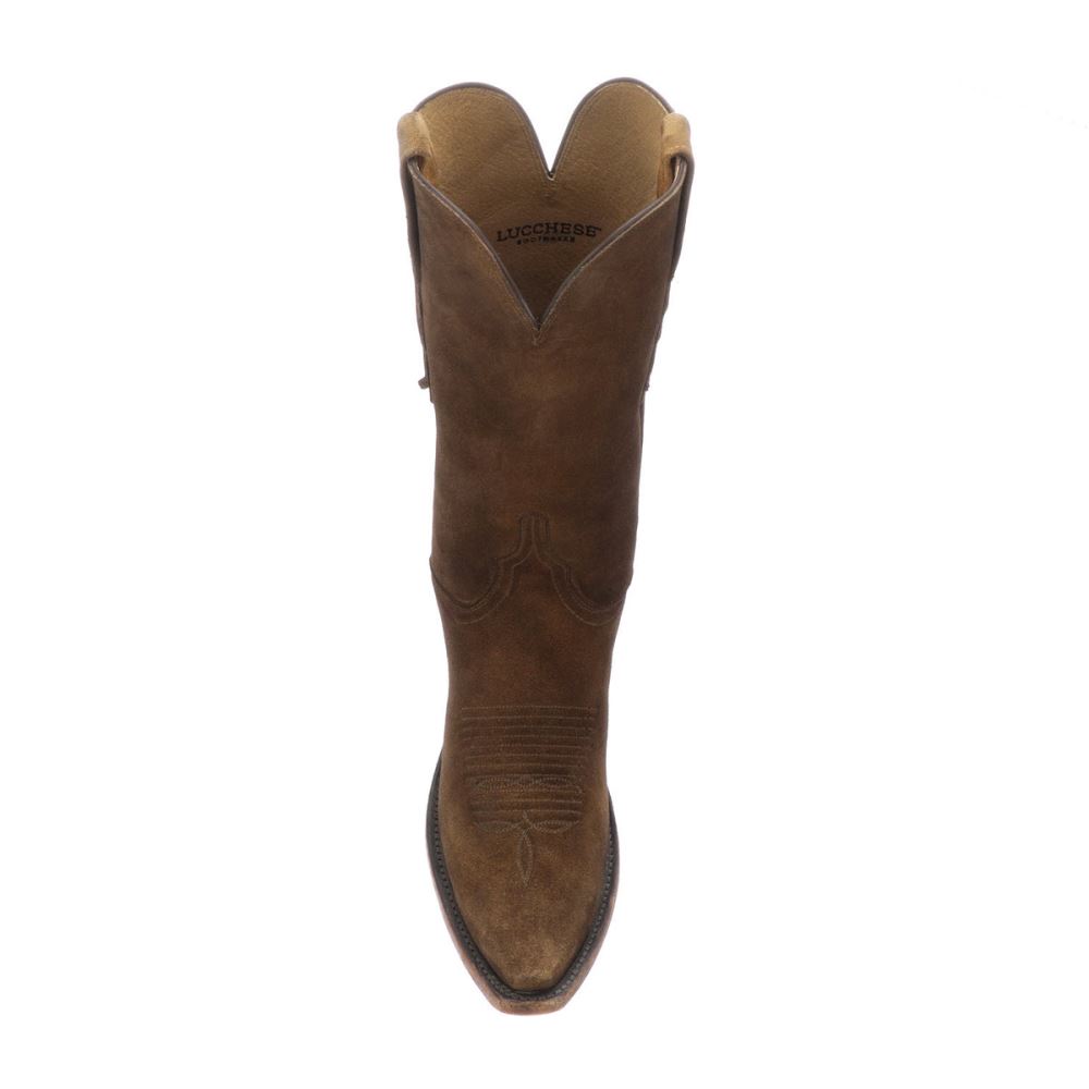 Lucchese Eleanor - Stonewashed Cognac