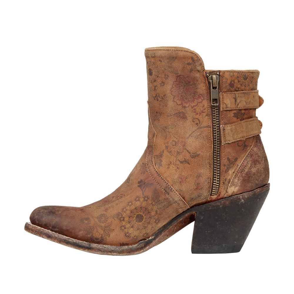 Lucchese Catalina - Brown Floral