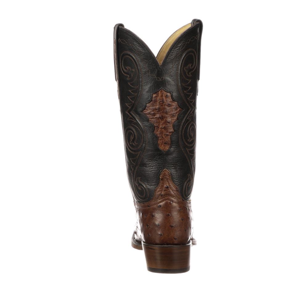 Lucchese Randall - Pecan + Black