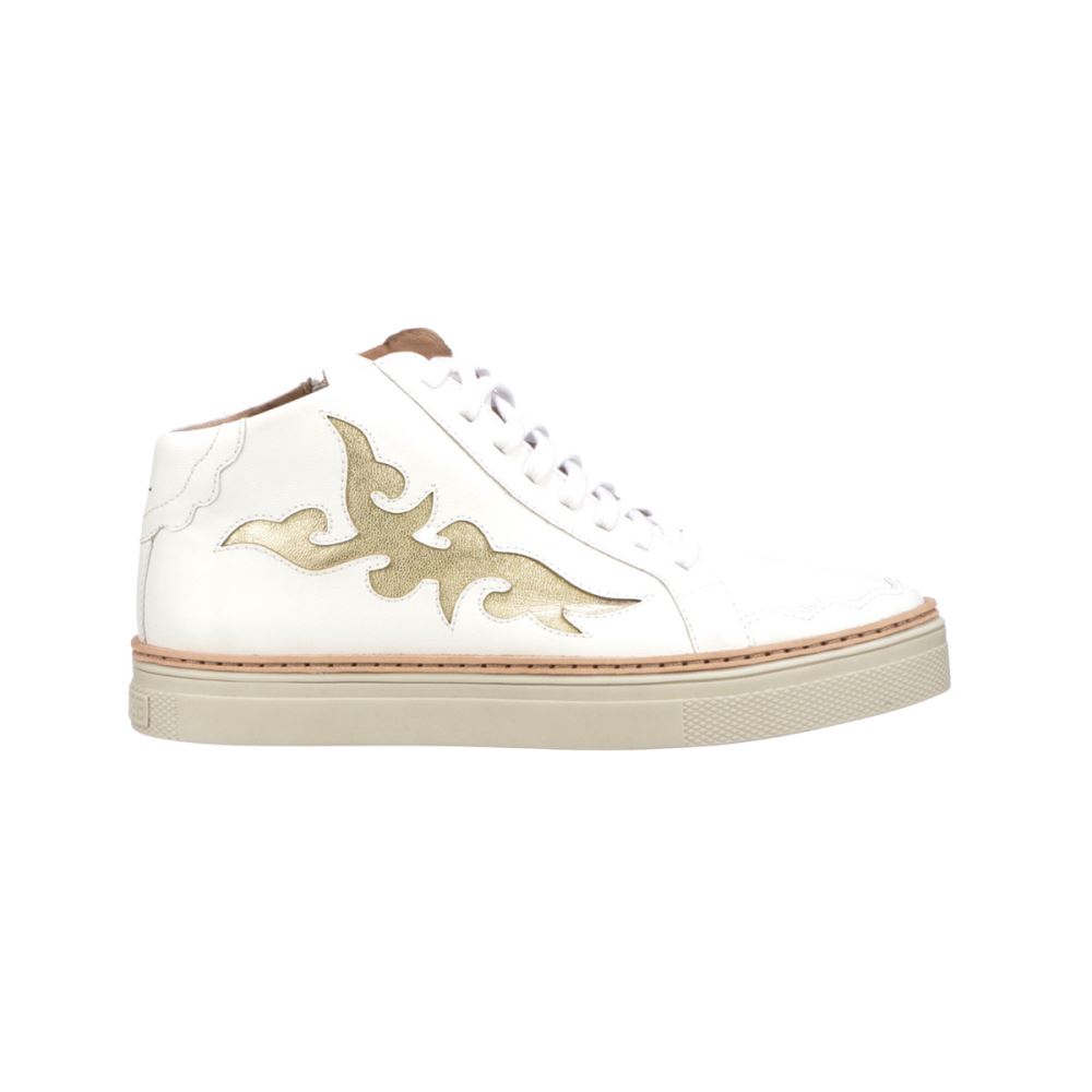 Lucchese After Ride Low Top Sneaker - White