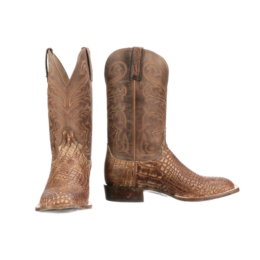 Lucchese Russell - Cognac + Chocolate