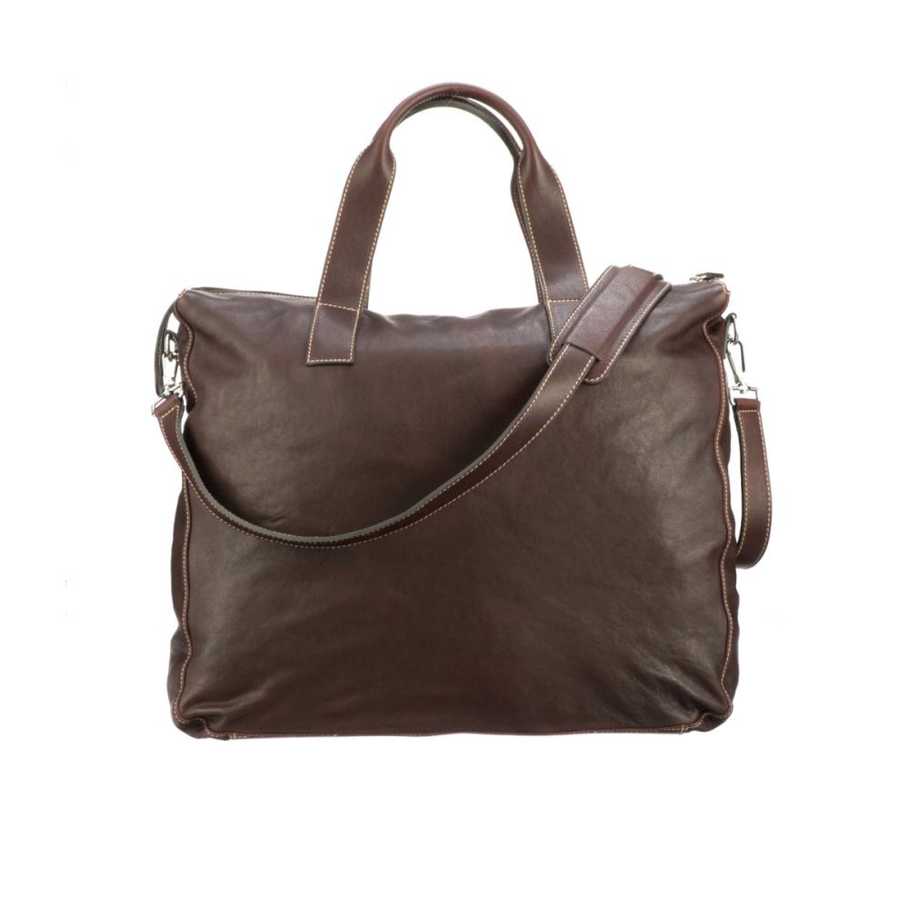 Lucchese COSIMO TRAVEL TOTE - ESPRESSO