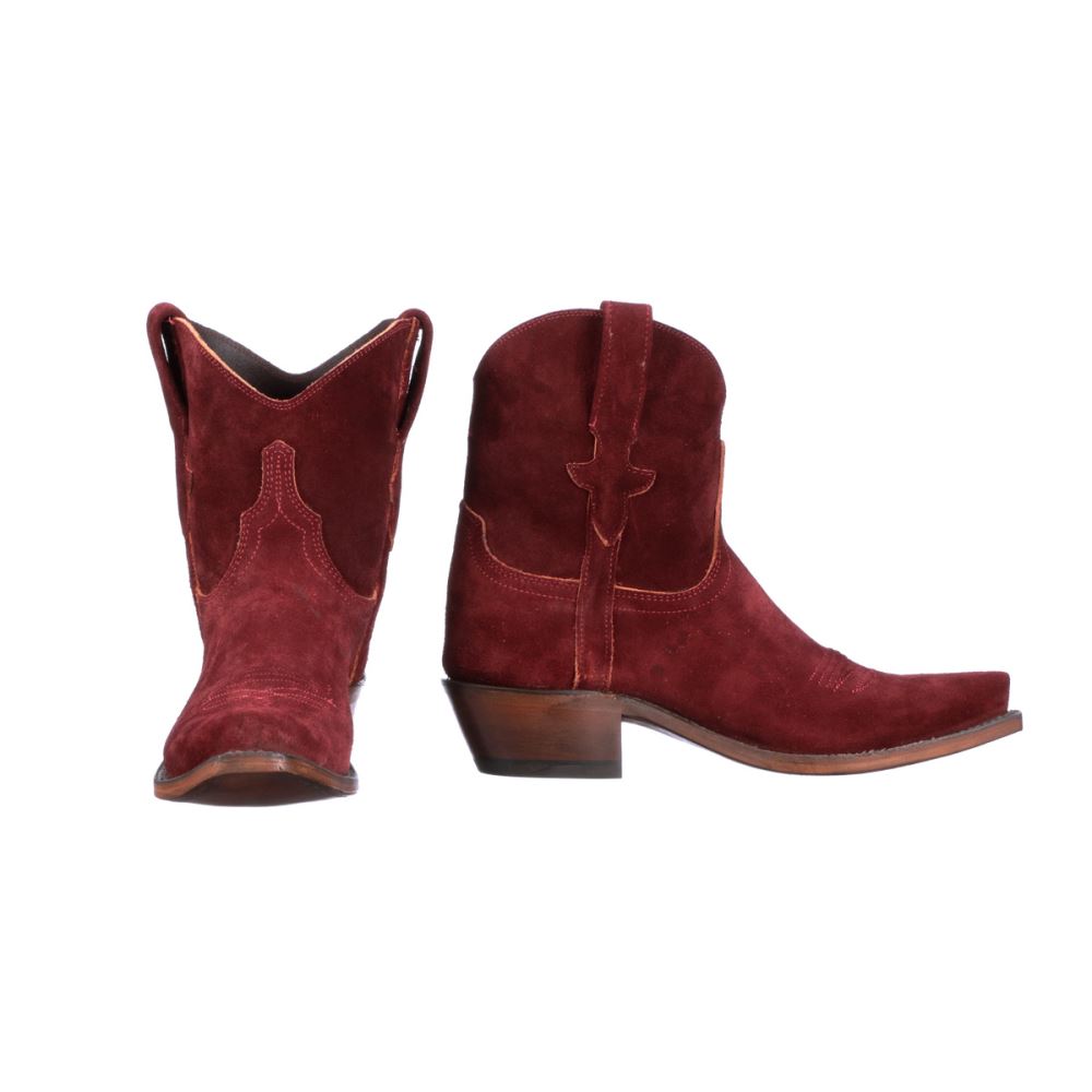 Lucchese Elena - Burgundy