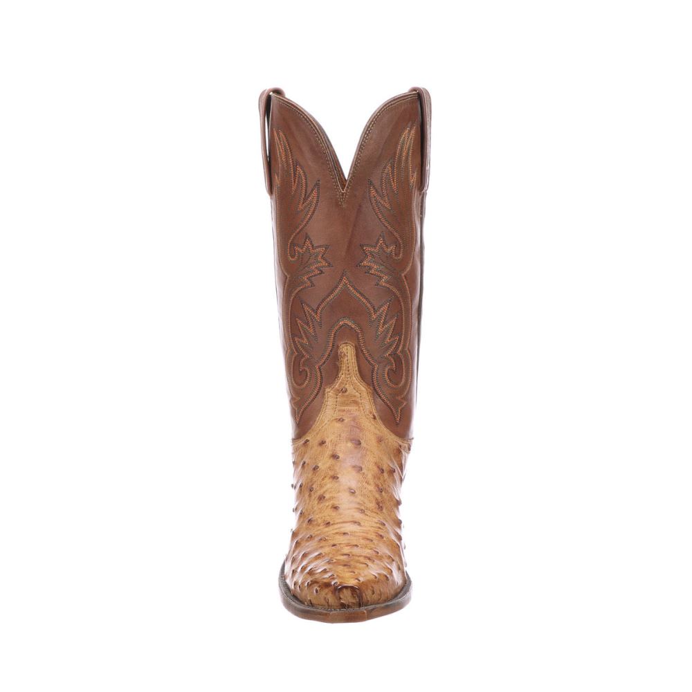 Lucchese Dolly - Barnwood + Tan