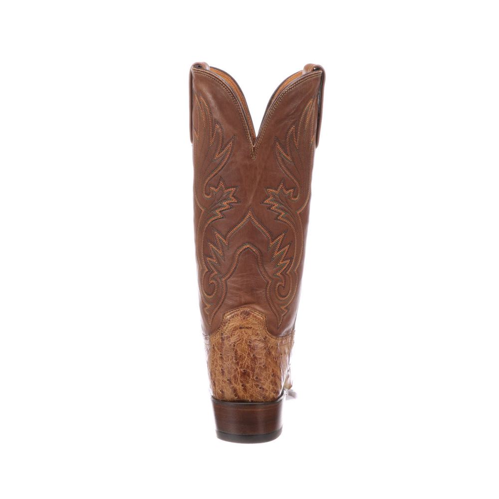 Lucchese Dolly - Barnwood + Tan