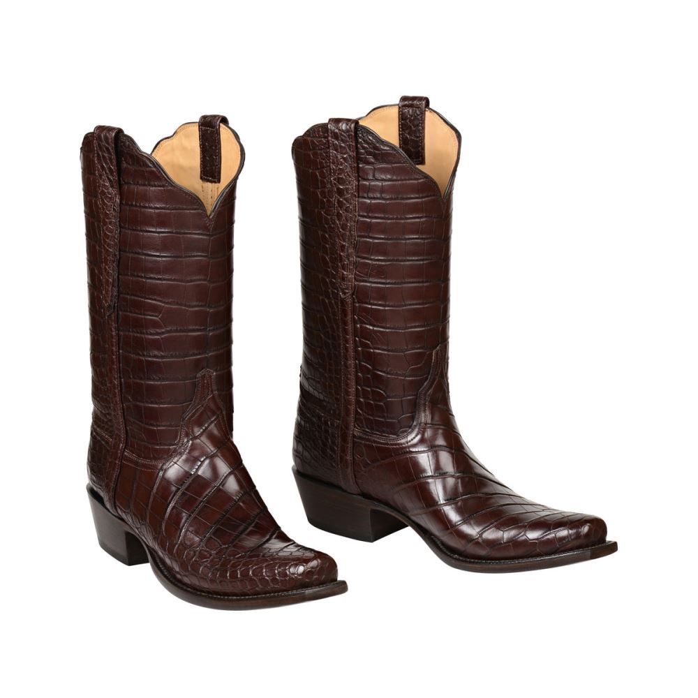 Lucchese Baron - Chocolate