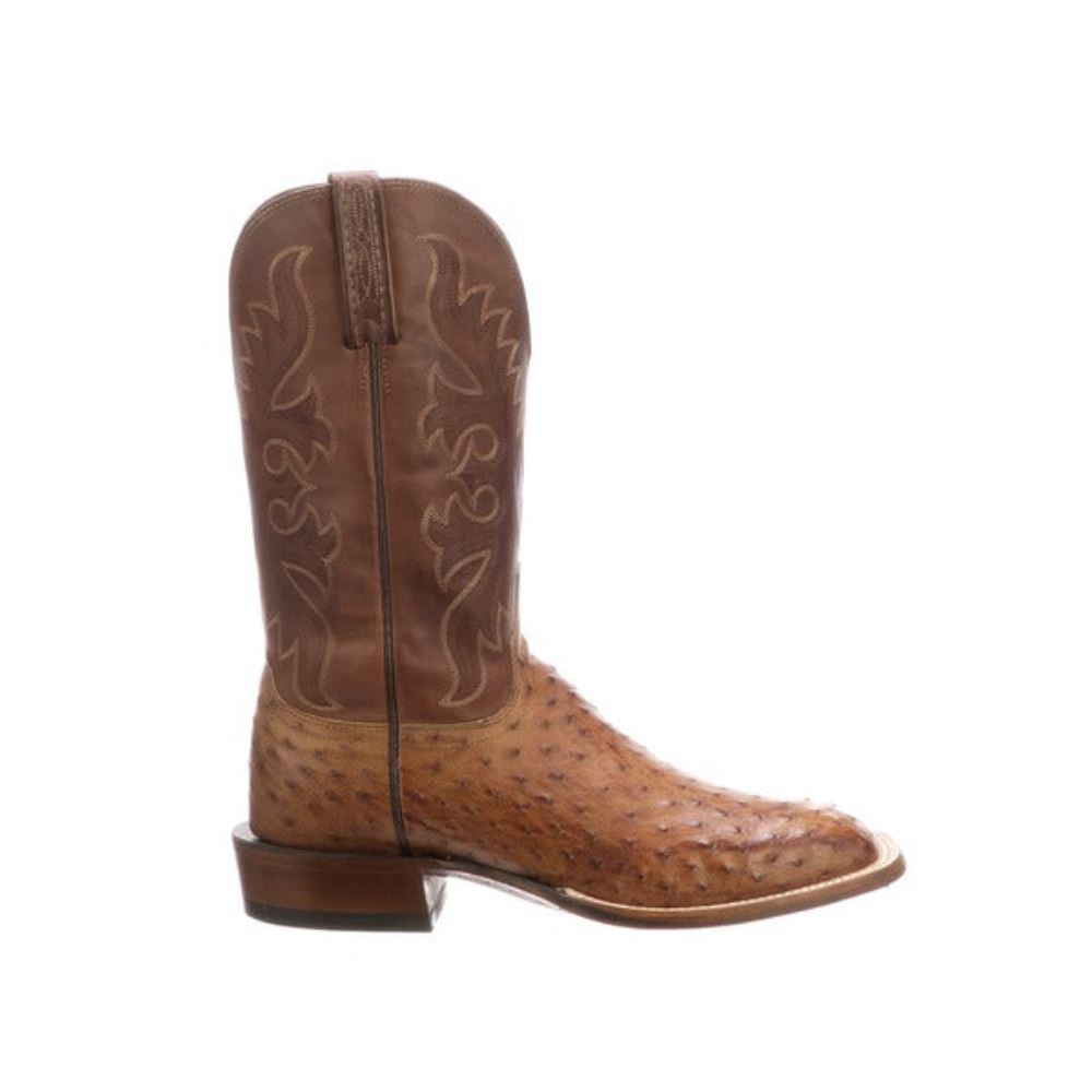 Lucchese Harmon - Barnwood + Tan