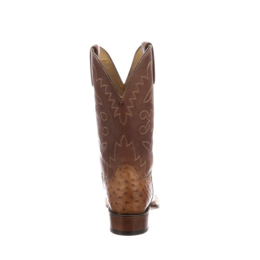 Lucchese Harmon - Barnwood + Tan