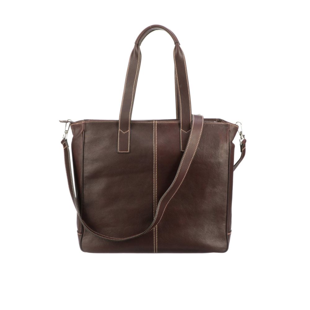 Lucchese COSIMO CARYALL TOTE - ESPRESSO