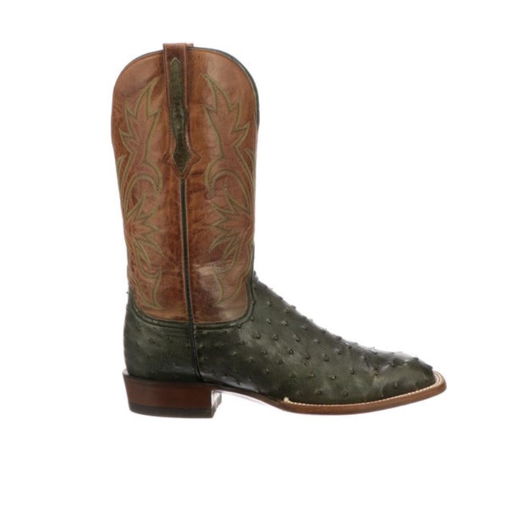 Lucchese Diego - Forest Green + Peanut Brittle