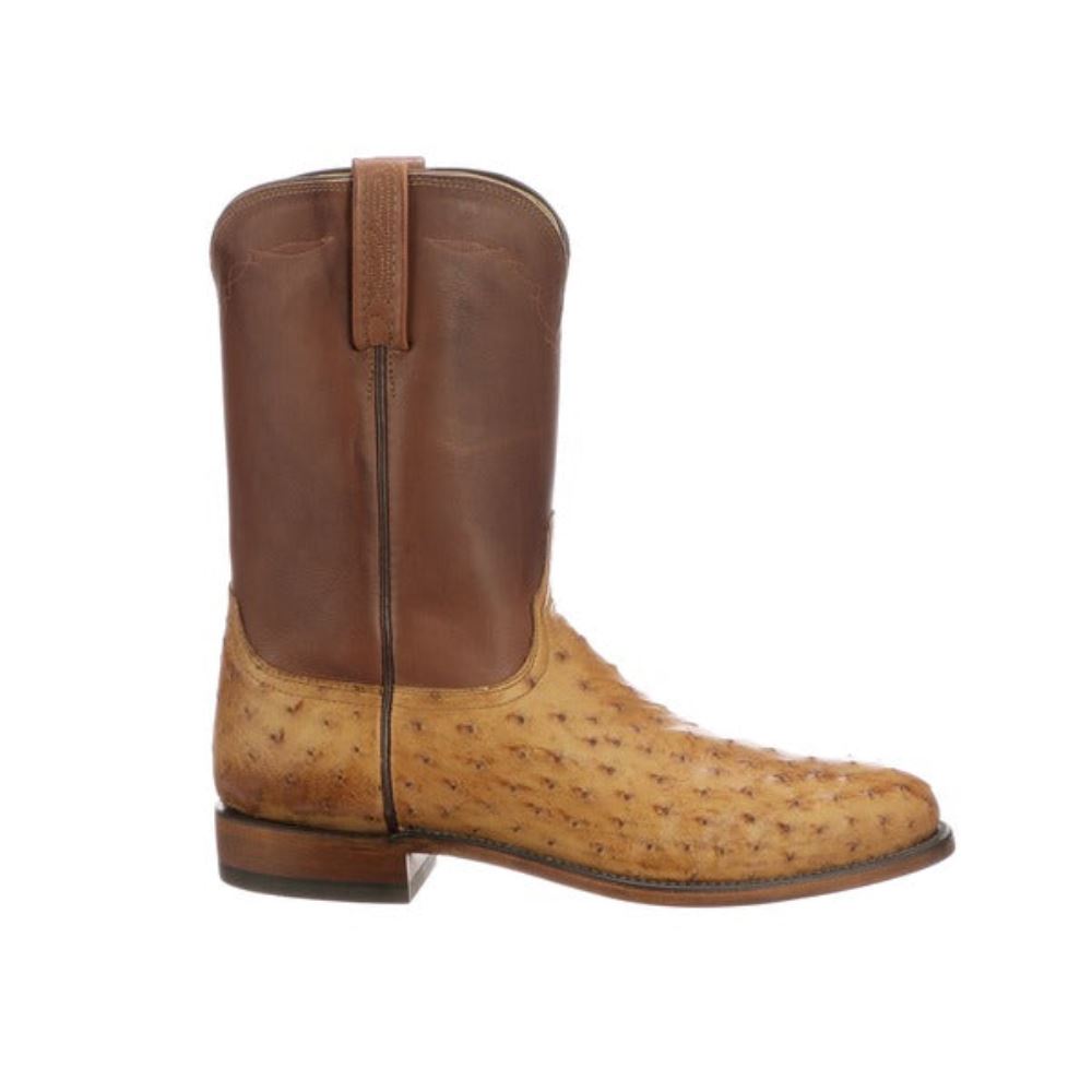 Lucchese Zane - Barnwood + Tan