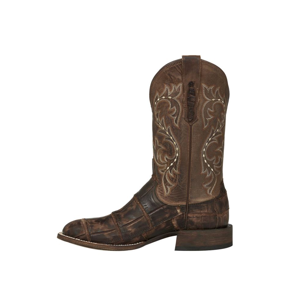 Lucchese Malcolm - Chocolate + Caf?? Brown