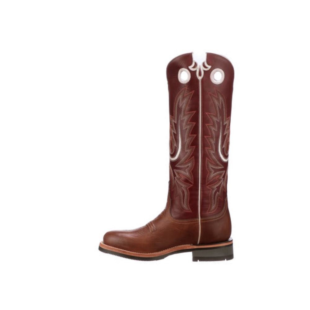 Lucchese Ruth Tall - Tan + Red