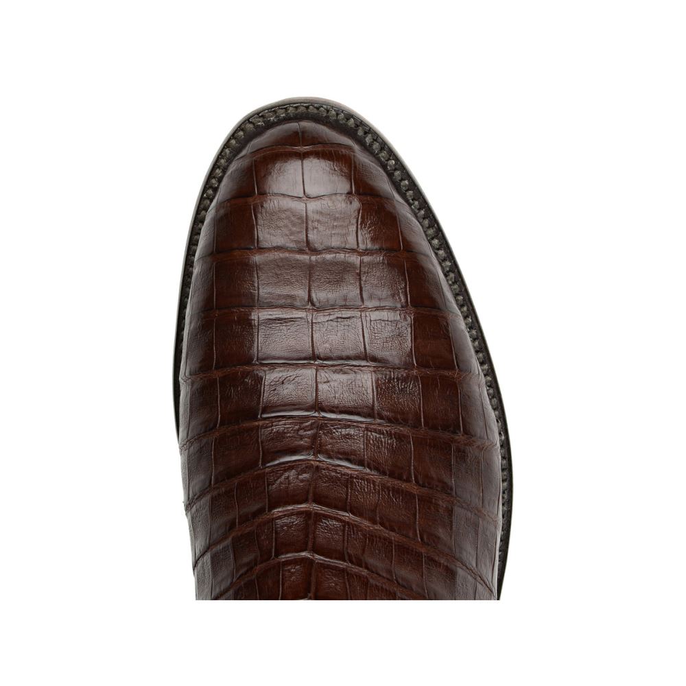 Lucchese Wilson - Sienna + Dark Brown