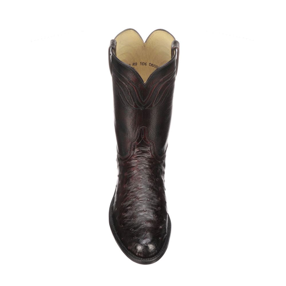 Lucchese Augustus - Black Cherry